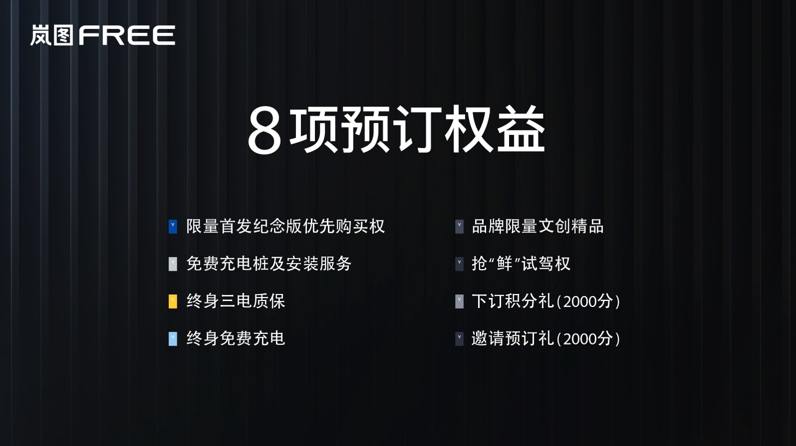 岚图FREE正式接受预订 售31.36-33.36万元