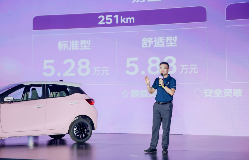 为中国年轻家庭而生，易至EV3青春版灵动上市售价5.28万起